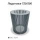 Подстолье 720 на 500 серое